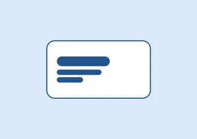 Illustration of banner content